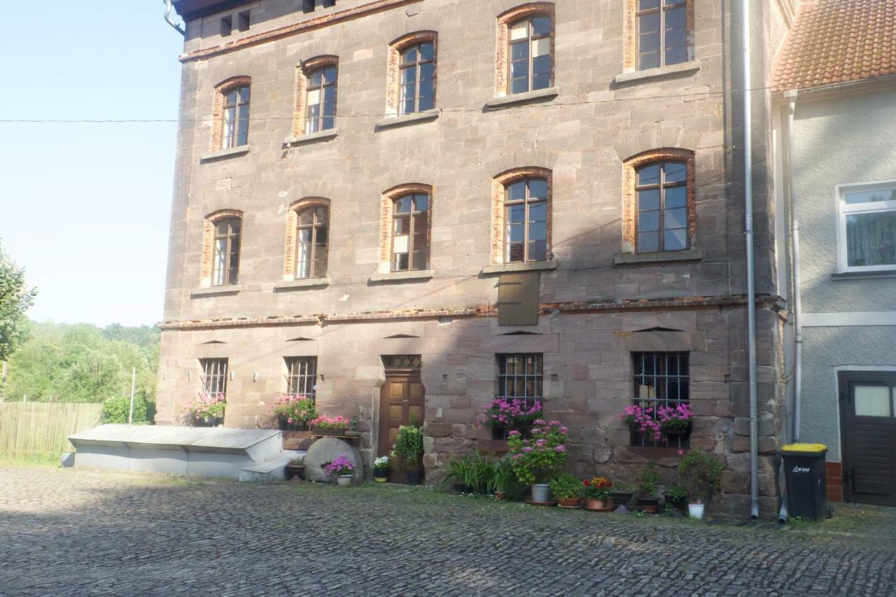 Ferienwohnung Kroppenmühle Schoenburg Exterior foto